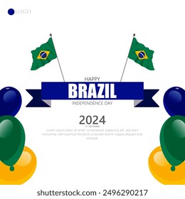 El Día de la Independencia de Brasil, celebrado el 7 de septiembre, marca la declaración de independencia del país de Portugal en 1822.