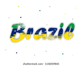 Brazil Independence Day Celebration Background Design.