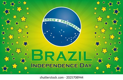 Brazil Independence Day is a national holiday observed in Brazil on 7 September of every year. Vector EPS 10.