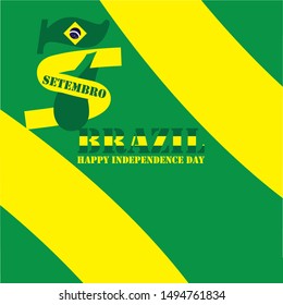 Brazil Independence Day Vector Design Template
 - Shutterstock ID 1494761834