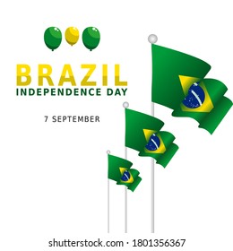 Brazil Independence Day Vector Illustration