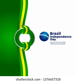 Brazil Independence Day Vector Template Design Illustration