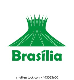 Brazil landmark. Brazilia