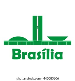 Brazil landmark. Brazilia