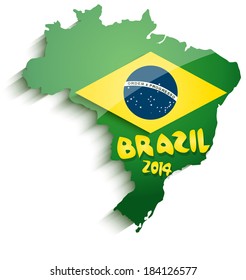 Brazil map 2014