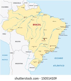 brazil map