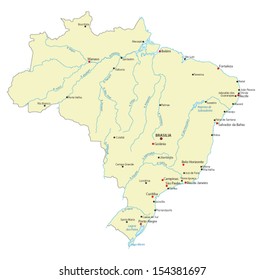 Brazil map