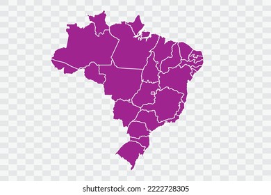 Brazil Map pink Color on White Background quality files Color (a50099) png