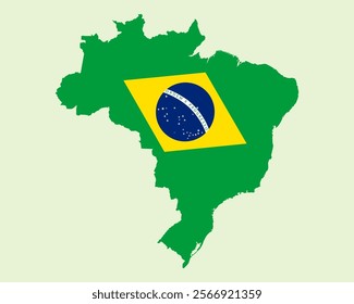 Brazil map vector illustration, breziya map, country maps, maps, country maps, maps