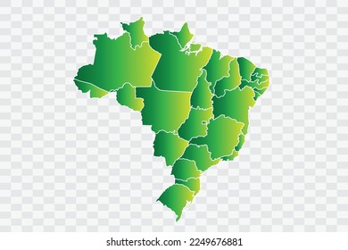 Brazil Map yellowish green Color Background quality files png