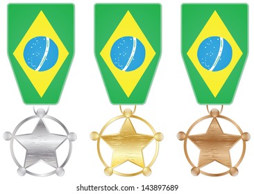 brazil medals