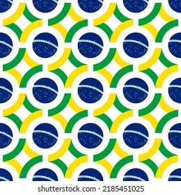 brazil pattern design. vector illustration