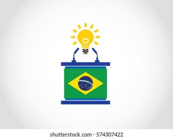 Brazil Podium Bright Idea