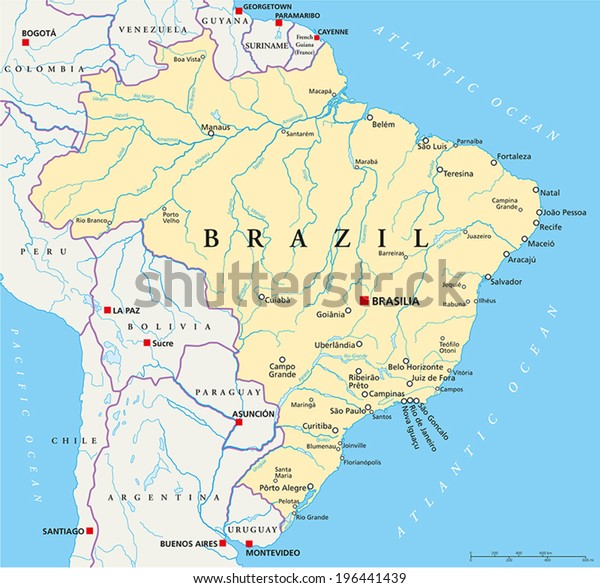 46+ Macizo De Brasilia Mapa Fisico Politico PNG