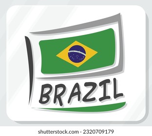 Brazil Pride X Flag Logo