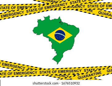 Brazil quarantine and extraordinary emergency measures under pandemic virus.
