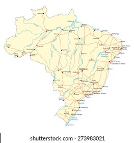 Brazil road map