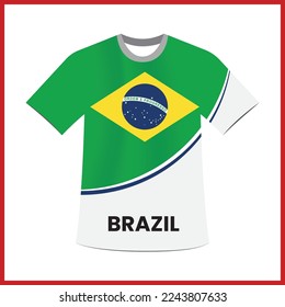 Brazil Shirt Design and Flag Shirt Design