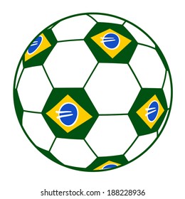 Brazil soccer ball