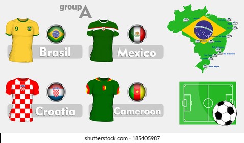 Brazil soccer championship group