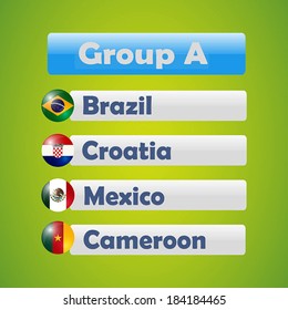 Brazil soccer cup - group A