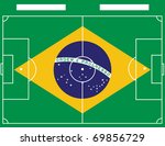 Brazil soccer field