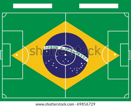 Brazil soccer field