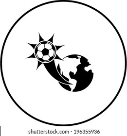 brazil soccer football symbol