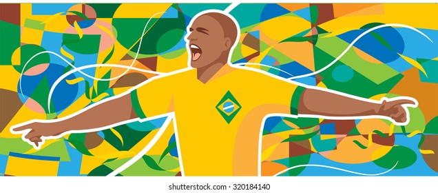 Brazil Soccer Player