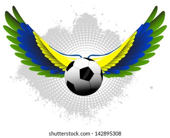 Brazil Soccer Wings