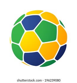 Brazil soccer-ball