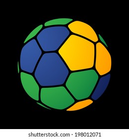 Brazil soccer-ball