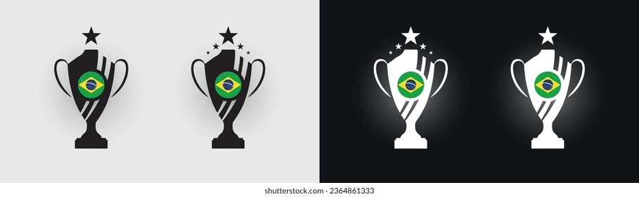 Brasilianischer Pokal-Pokal-Fußballmeister, Vektorgrafik