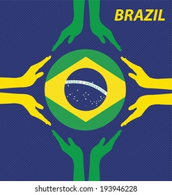 Brazil vector