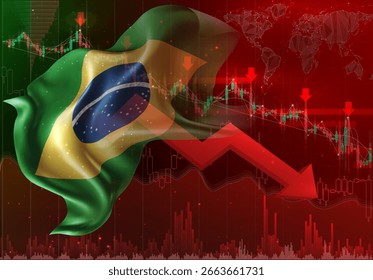 Brasil y el Vector 3D marcan una tendencia a la baja en el intercambio financiero