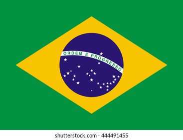 Brazil Vector Flag