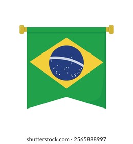 Brazil Vector Illustration - Brazil Flag