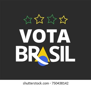 Brazil Vote Campaign illustration - Vote Brazil