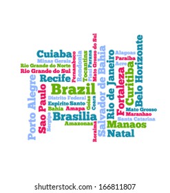 Brazil Word cloud