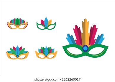 Brazilian Carnival Equipment Design Vector