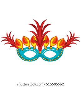 brazilian carnival mask rio