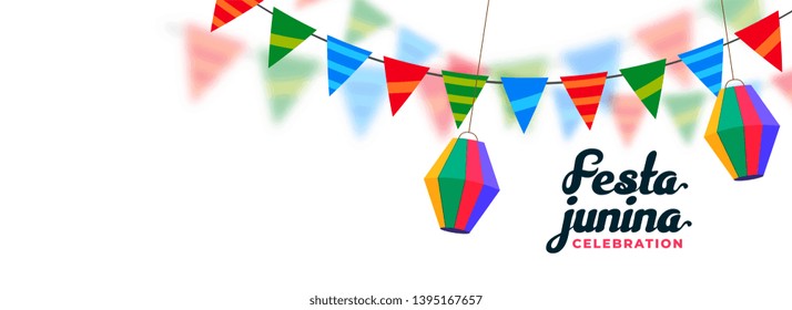 brazilian festival festa junina banner design