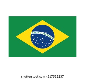 brazilian flag drawing design