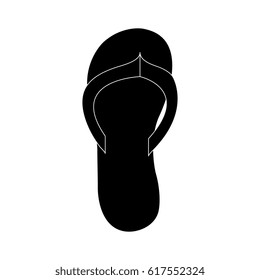 brazilian flip flops icon