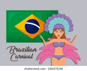 brazilian garota dancer character