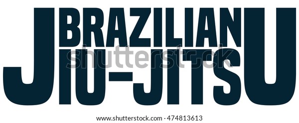 Brazilian Jiu Jitsu Sign Vector Illustration Stock Vector (Royalty Free ...