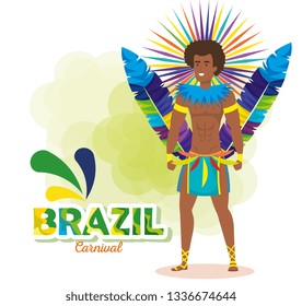 brazilian male dancer character