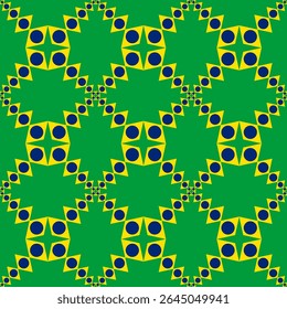 brazilian pattern for decoration and etc. latin background. vector illustration
