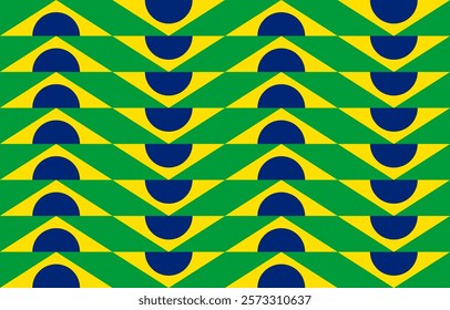 brazilian pattern for decoration. vector illustration