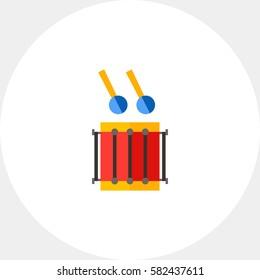 Brazilian samba batucada drum icon